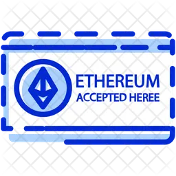 Buy Ethereum Sign  Icon
