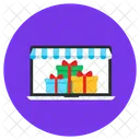 Online Store Online Shop Online Gift Shop Icon