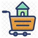 Buy Home House Purchasing House Shopping Icon