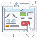 Buy House Estate Website Buy Property Icon