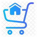 Buy House Trolley Construction Icon