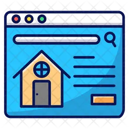 Buy house online  Icon