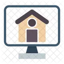 Online Home House Icon
