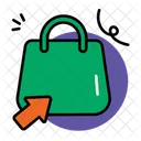 Buy Click Shopping Bag Icon