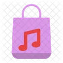 Buy Music Music Cart Music Bucket Icon