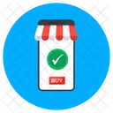 Buy Now Mobile Shop Mobile Shopping Icon