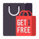 Mbuy One Get One Free Buy One Get One Free Shopping Icon