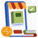 Buy Online Book  Icon