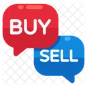 Buy Sell Chatting  Icon