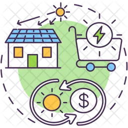 Buy Solar Energy System  Icon