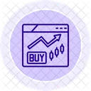 Buy stock  Icon