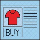 Buy t-shirt  Icon