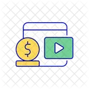 Buy Video Content Icon