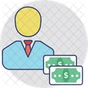 Buyer Trader Banker Icon