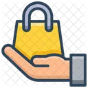 E Commerce Buying Hand Icon