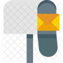 Buzon Placa De Carta Agujero Para Letras Icono
