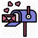 Buzon Carta De Amor Carta Icono