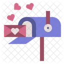 Buzon Carta De Amor Carta Icono