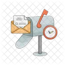 Buzon Correo Carta Icono