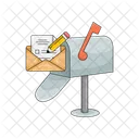 Buzon Correo Carta Icono