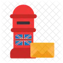 Buzon Britanico Britanico Correo Icono