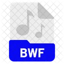 Bwf-Datei  Symbol