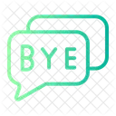 Bye Dialogue Conversation Icon