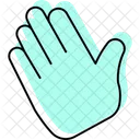 Bye hand  Icon