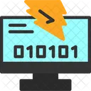 Byte Blitz Digital Onslaught Binary Assault Icon