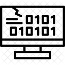Byte Craze Digital Frenzy Binary Excitement Icon