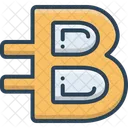 Bytecoin Coin Crypto Currency Icon
