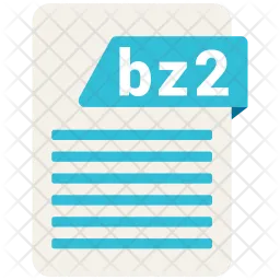 Bz2 file  Icon
