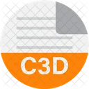 C 3 D File  Icon