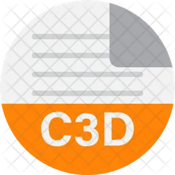 C 3 D File  Icon