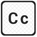 C Alphabet  Icon