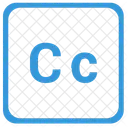 C Latin Letter Icon