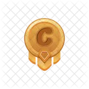 C Badge  Icon