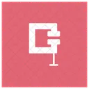 C Clamp Machine Press Icon