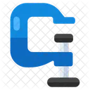 C Clamp G Clamp Carpentry Tool Icon