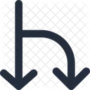 C Down Icon
