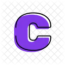 C Alphabet Letter Icon