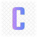 C Alphabet Letter Icon
