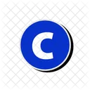 C Alphabet Letter Icon