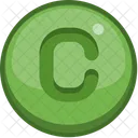 C Alphabet Letter Icon