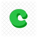C Alphabet Letter Icon
