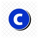 C Alphabet Letter Icon