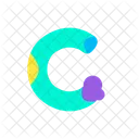 C Alphabet Letter Icon