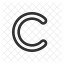 C Alphabet Letter Icon
