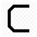 C Alphabet Letter Icon