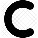 C Alphabet Letter Icon